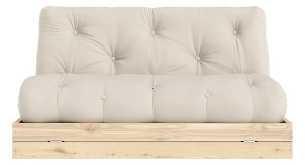 Beżowa rozkładana sofa 145 cm Flip – Karup Design