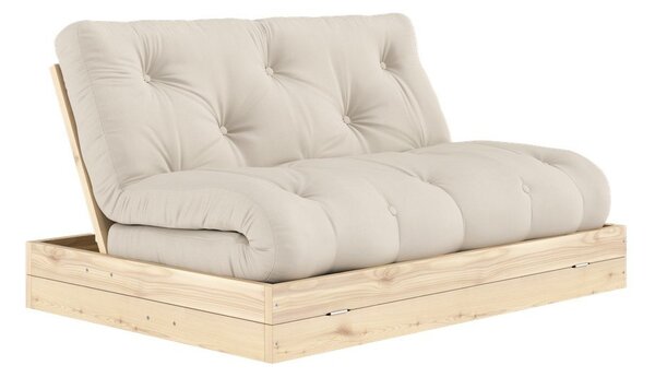 Beżowa rozkładana sofa 145 cm Flip – Karup Design