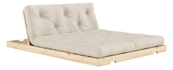 Beżowa rozkładana sofa 145 cm Flip – Karup Design