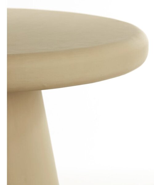 Beżowy okrągły stolik ø 70 cm Kulona – Light & Living