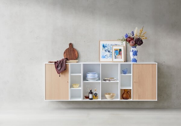 Biały modułowy system półek 68,5x69 cm Mistral Kubus – Hammel Furniture