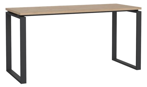 Biurko z blatem w dekorze dębu 60x150 cm Sign – Tvilum