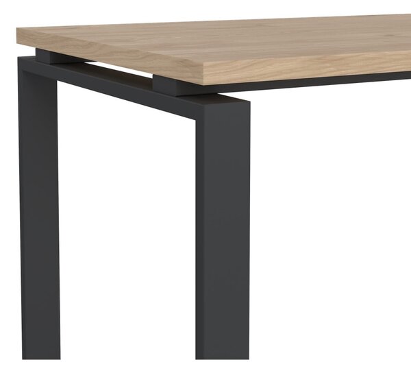 Biurko z blatem w dekorze dębu 60x150 cm Sign – Tvilum