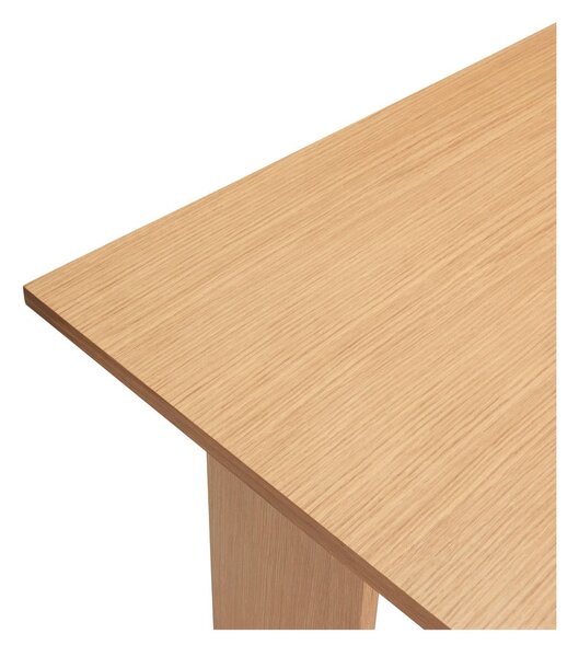 Biurko z blatem w dekorze dębu 70x140 cm Forma – Hübsch