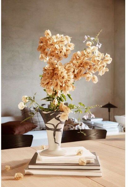 Ferm Living - Flores Vase Sand/Black