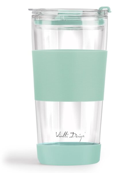 Miętowy kubek termiczny 600 ml Fuori – Vialli Design