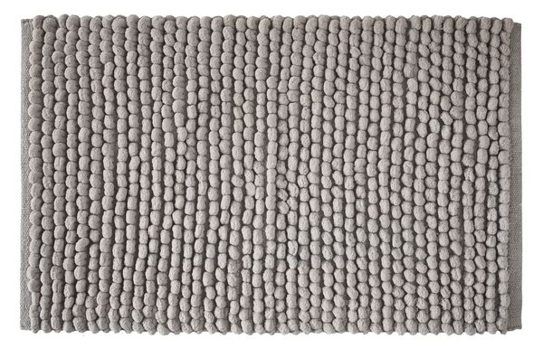 Szary dywanik łazienkowy 50x80 cm Aspen Bobble – Bianca