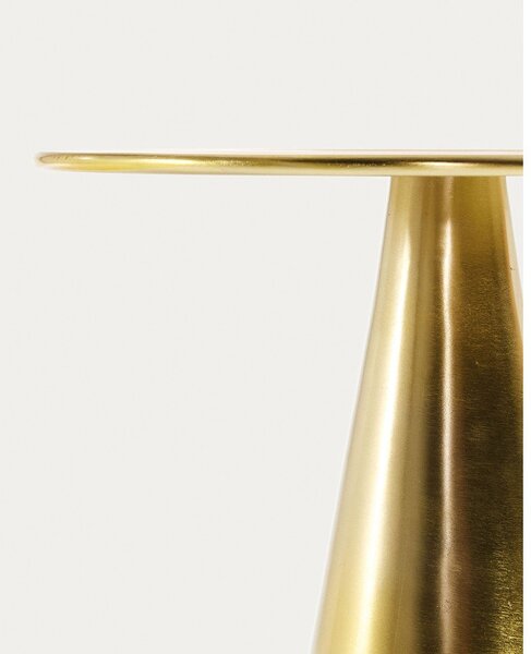 Aluminiowy okrągły stolik ø 39 cm Rhet – Kave Home