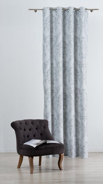 Jasnoszara zasłona 140x245 cm Atriyum – Mendola Fabrics