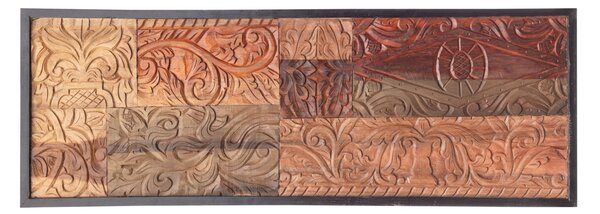 Dekoracja ścienna Carvato 125x44x4 cm
