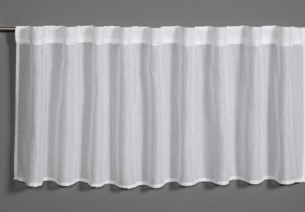 Biała firanka 45x140 cm Jacquard-Voile – Gardinia