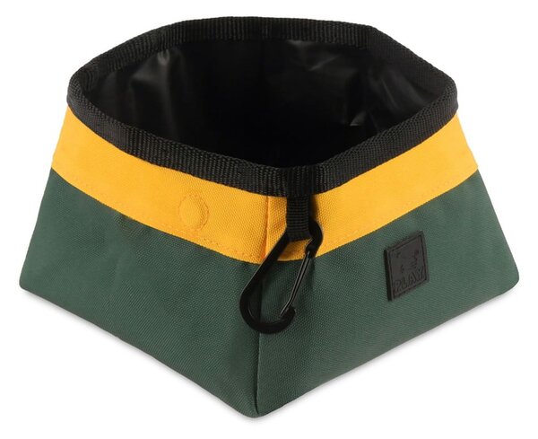 Tekstylna składana miska podróżna ø 18 cm Moss – P.L.A.Y