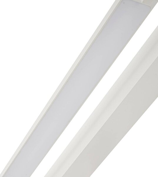 Kinkiet Jora Arcchio, biały / opal, łazienka, aluminium, nowoczesny