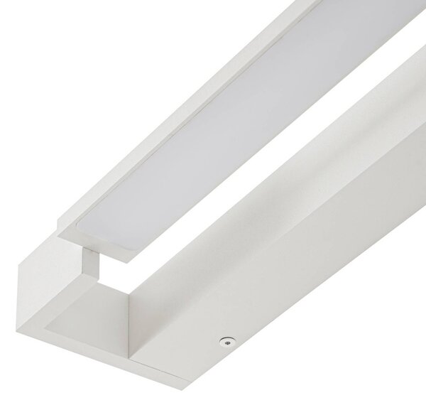 Kinkiet Jora Arcchio, biały / opal, łazienka, aluminium, nowoczesny