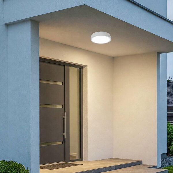 Lampa sufitowa Vera Milagro Lighting, biały / opal, łazienka, tworzywo sztuczne, nowoczesny