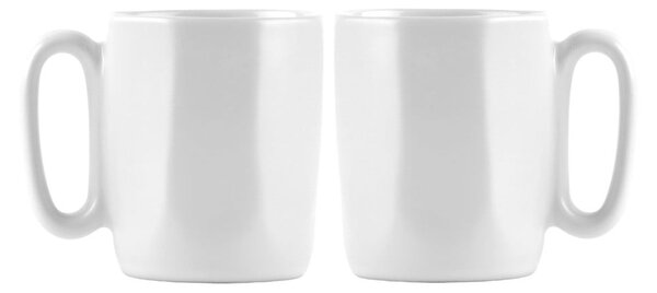 Białe kamionkowe kubki na espresso zestaw 2 szt. 80 ml Fuori – Vialli Design