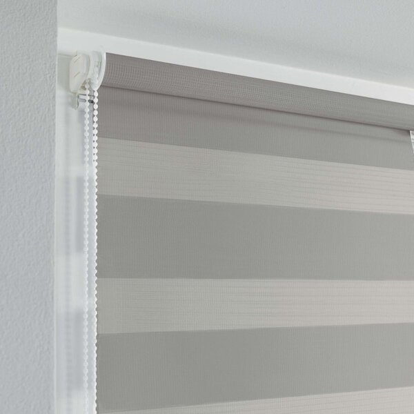 Jasnobrązowa tekstylna roleta dzień i noc 60x90 cm Daynight – douceur d'intérieur