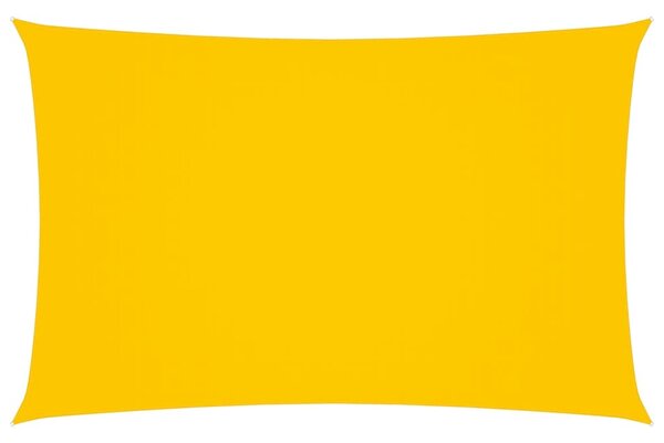 Prostokątny żagiel ogrodowy, tkanina Oxford, 4x7 m, żółty