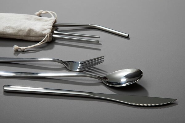 Sztućce ze stali nierdzewnej w kolorze srebra 6 szt. Mimo – Premier Housewares