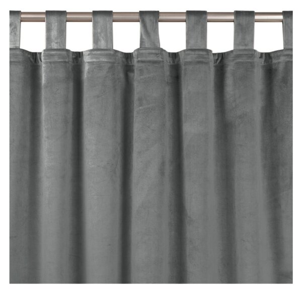 Antracytowa zasłona 200x270 cm Vila – Homede