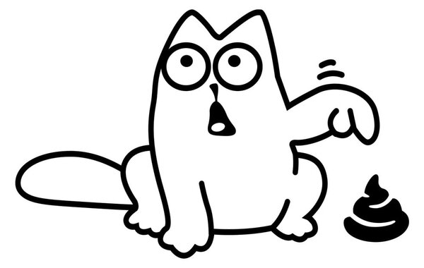 Naklejka Ambiance Funny Cat