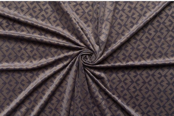 Brązowa zasłona 140x260 cm Casal – Mendola Fabrics