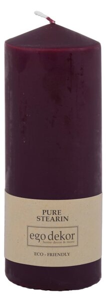 Bordowa świeczka Eco candles by Ego dekor Top, 50 h