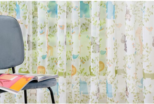 Zasłona dziecięca 140x245 cm Yoyo – Mendola Fabrics