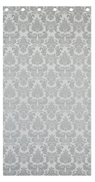 Szare adamaszkowe zasłony zestaw 2 szt. 168x229 cm Damask Jacquard – Catherine Lansfield