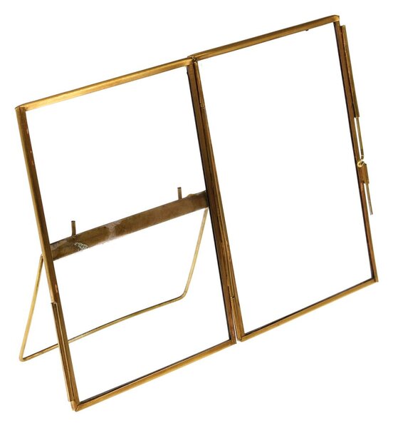 Metalowa ramka stojąca w kolorze złota 10x15 cm – Rex London