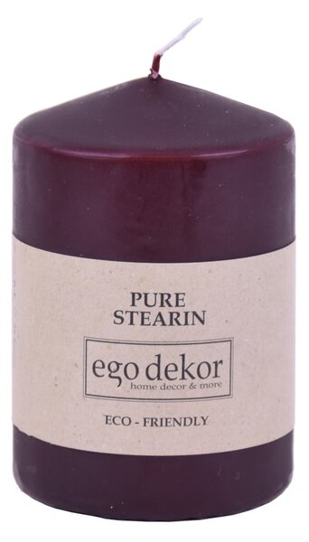 Bordowa świeczka Eco candles by Ego dekor Top, 25 h