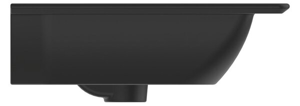 Ceramiczna umywalka w kolorze matowej czerni 84x46 cm Silk Black – Ideal Standard