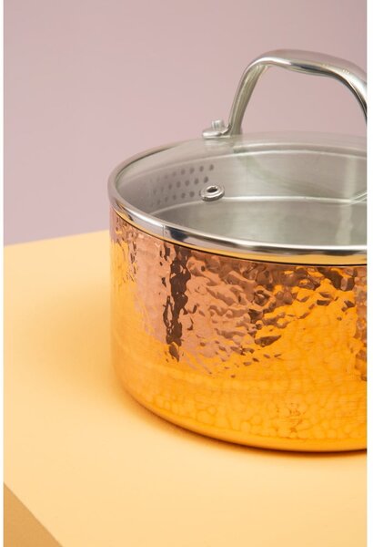 Garnek ze stali nierdzewnej z pokrywką 1,55 l Minerva – Premier Housewares