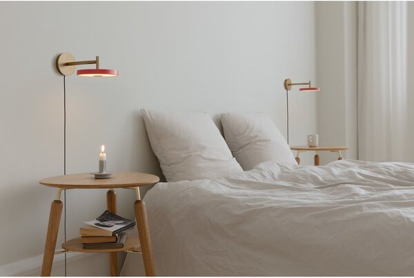 Różowy kinkiet LED ze ściemniaczem ø 15 cm Asteria Wall Short – UMAGE
