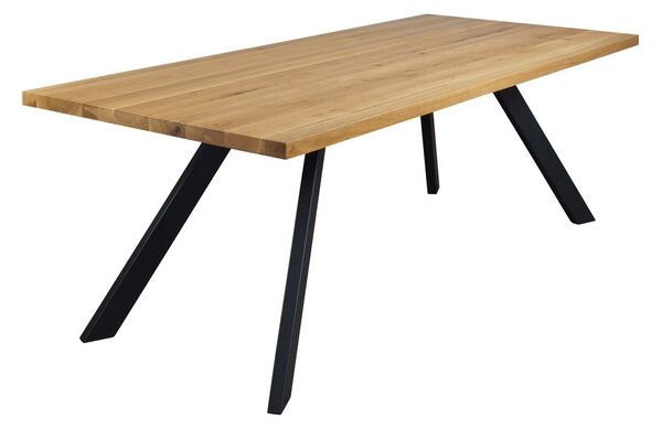 Stół dębowy Glasgow 220x95 z litego drewna