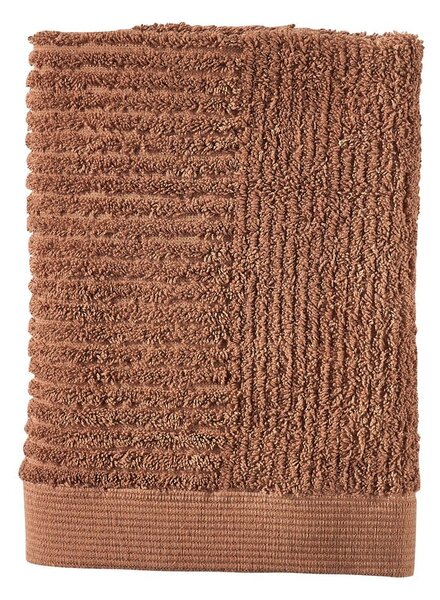 Pomarańczowobrązowy bawełniany ręcznik 50x70 cm Terracotta – Zone