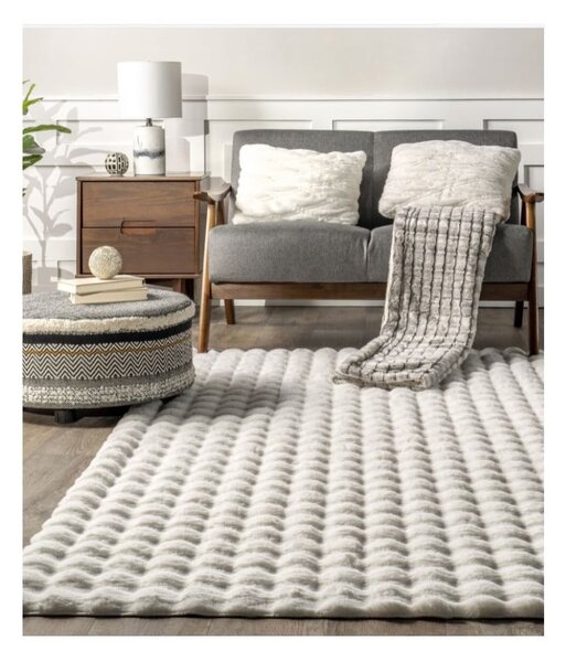 Biały dywan odpowiedni do prania 150x230 cm Bubble White – Mila Home