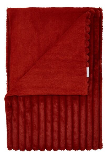 Koc z mikropluszu 130x170 cm Cosy Ribbed – Catherine Lansfield