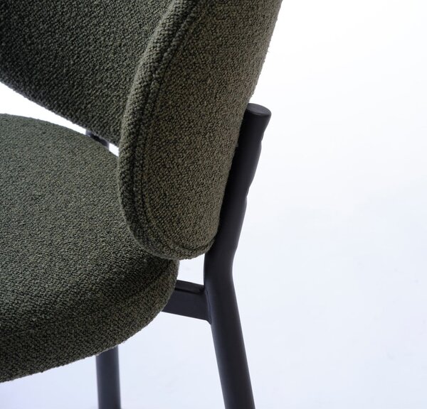 Zielone krzesła zestaw 2 szt. Swan – Unique Furniture
