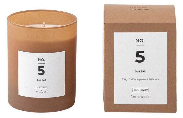 Zapachowa świeca czas palenia 50 h No. 5 Sea Salt – ILLUME x Bloomingville