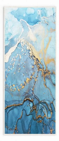Niebieski dywan odpowiedni do prania 80x150 cm Blue Waves – Oyo Concept