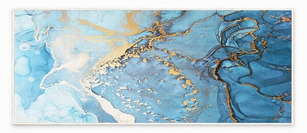 Niebieski dywan odpowiedni do prania 80x150 cm Blue Waves – Oyo Concept