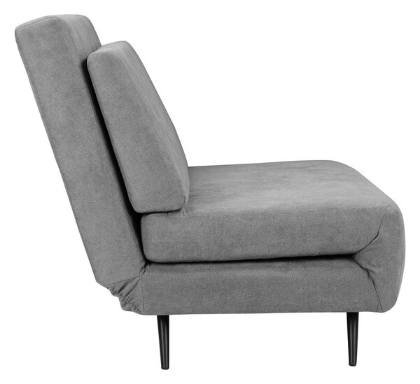 Szara rozkładana sofa 87 cm Mallory – Støraa