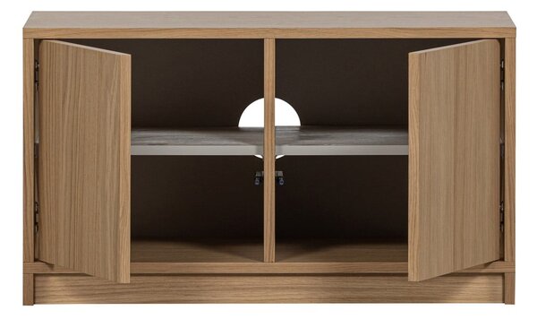 Szafka modułowa pod TV w dekorze dębu 77x44 cm Modulair – vtwonen