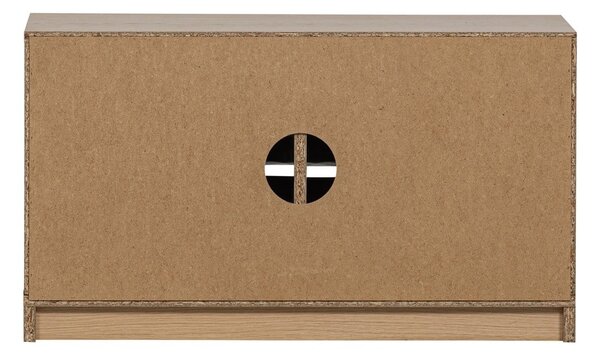 Szafka modułowa pod TV w dekorze dębu 77x44 cm Modulair – vtwonen