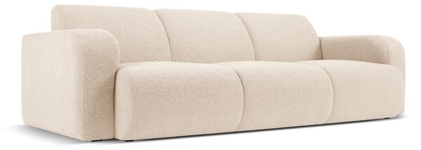 Beżowa sofa z materiału bouclé 235 cm Molino – Micadoni Home
