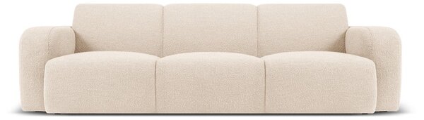 Beżowa sofa z materiału bouclé 235 cm Molino – Micadoni Home