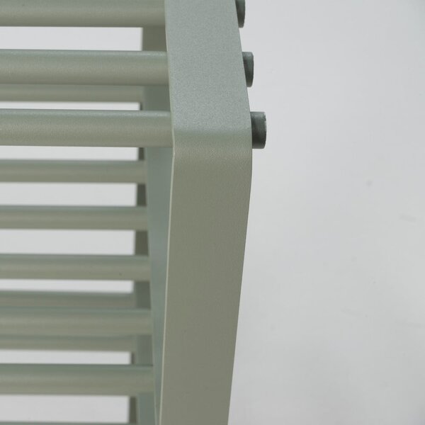 Szarozielona metalowa szafka na buty 100x48,5x29 cm Rex – Spinder Design