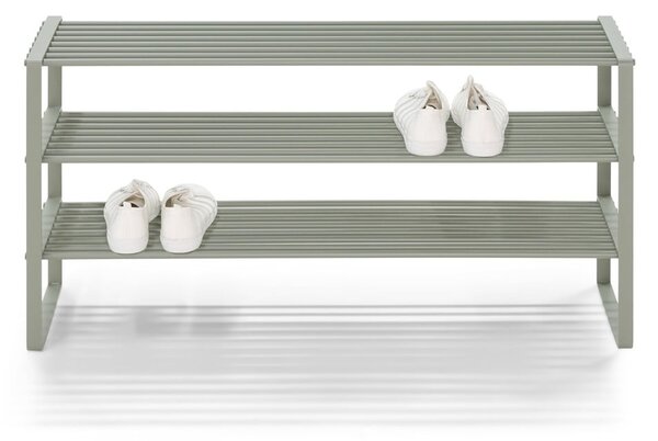 Szarozielona metalowa szafka na buty 100x48,5x29 cm Rex – Spinder Design