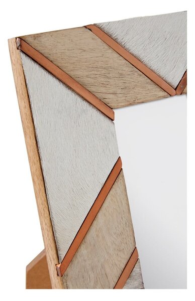 Biało-beżowa drewniana ramka 19x24 cm Bowerbird – Premier Housewares